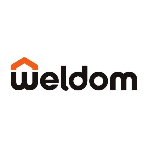 Logo Weldom — référence f/visual